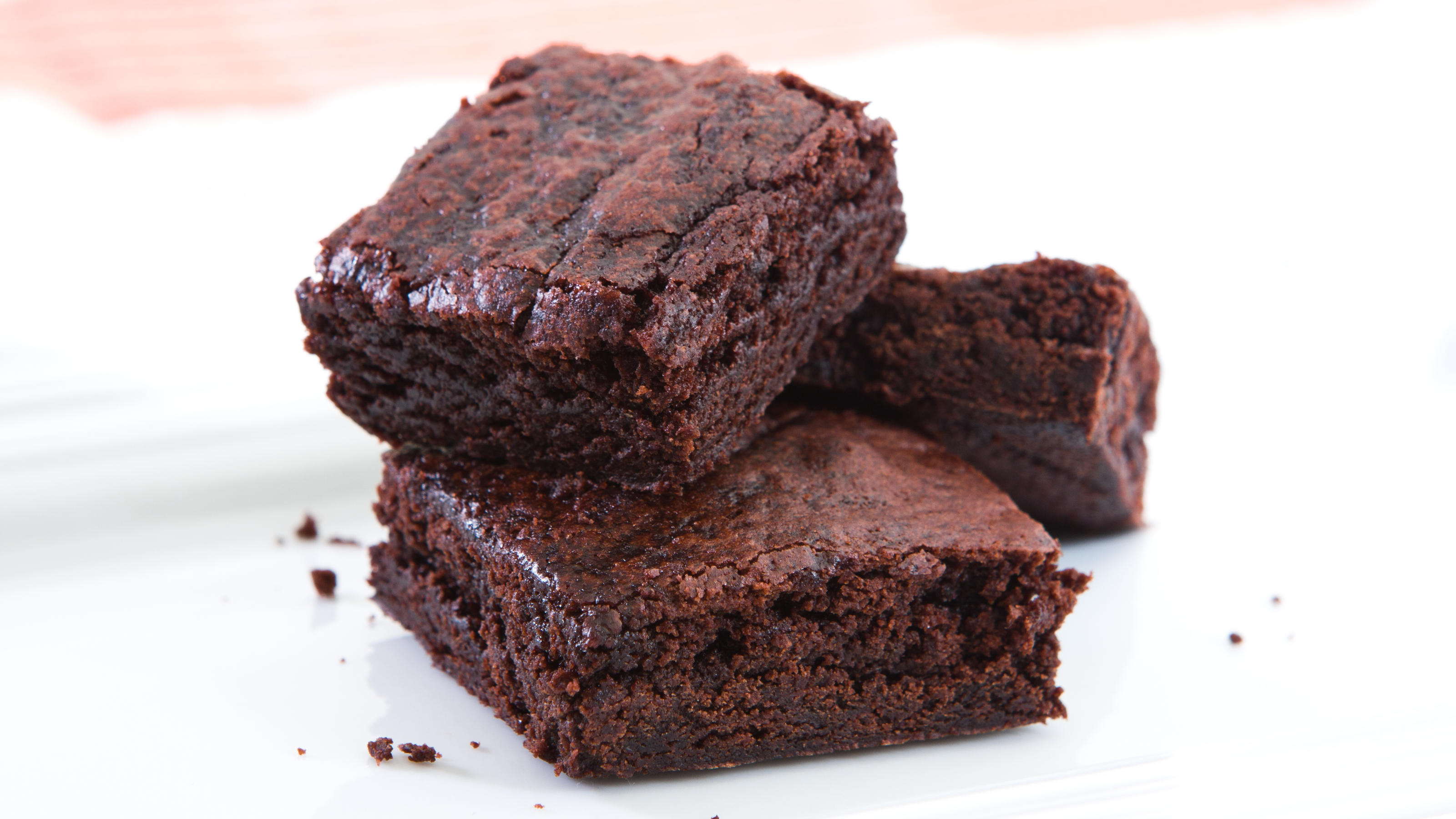 Bananen-Nutella-Brownies mit nur drei Zutaten! Leckere Brownies mit nur drei Zutaten