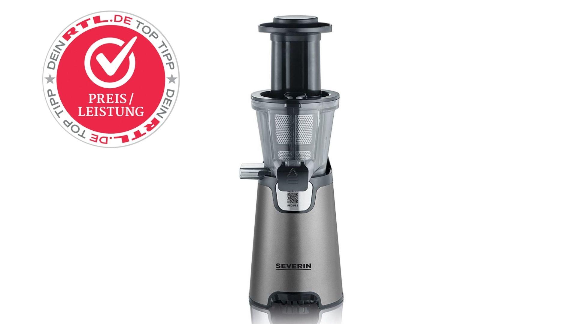 Was Slow-Juicer-Saft so besonders macht - und worauf Sie achten sollten Slow Juicer ES 3571 von Severin