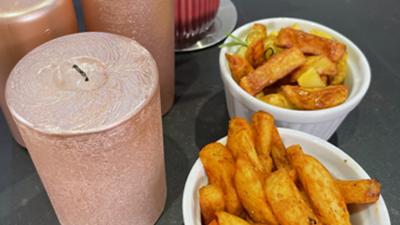 Alleskönner Heißluftfritteuse: Drei Rezepte für kalorienbewusste Genießer Pommes aus der Heißluftfritteuse