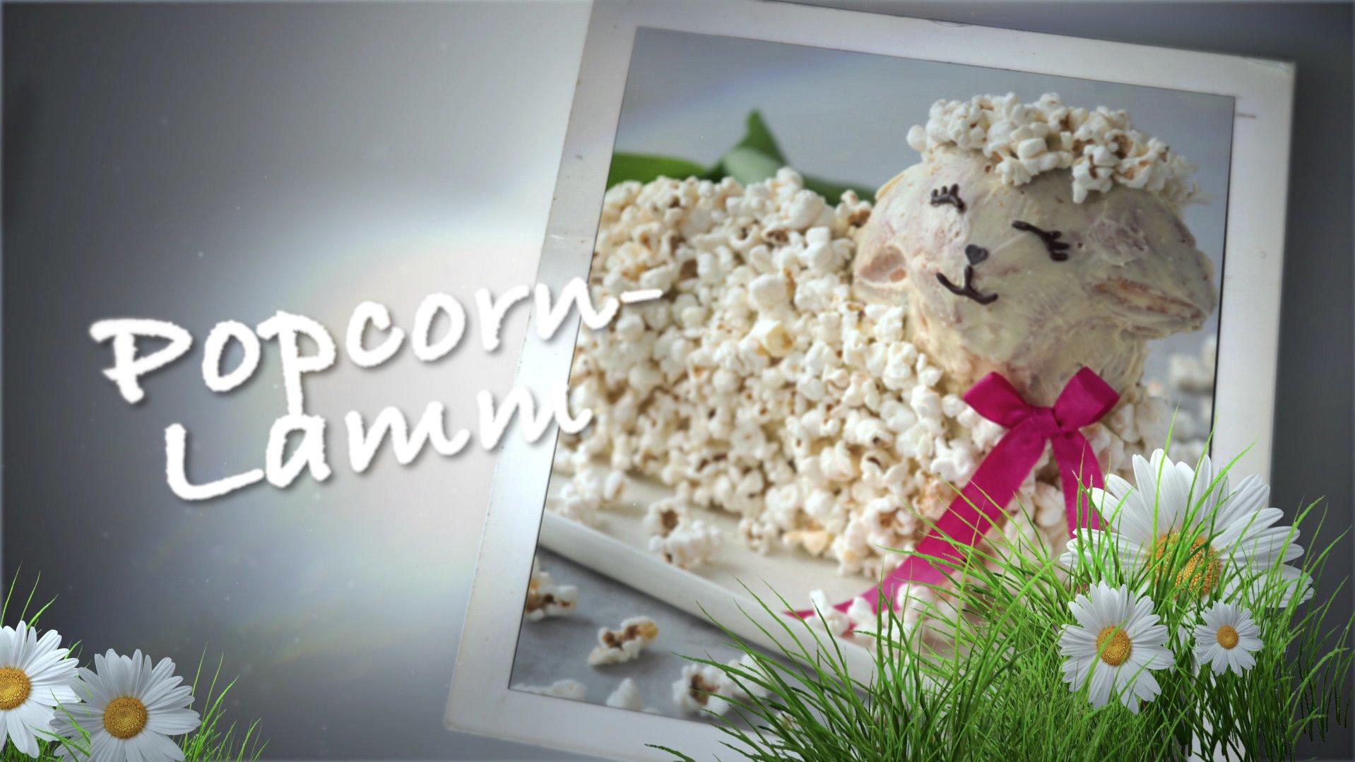 Vier kreative Oster-Backrezepte für die ganze Familie im Test Popcorn-Lamm