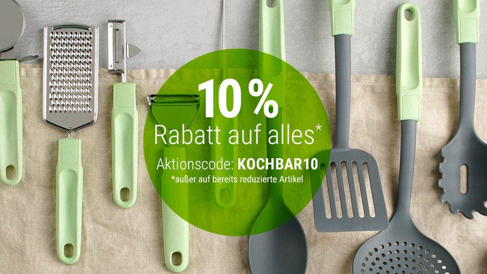 Kochbar Shopping Kochbar-Shop