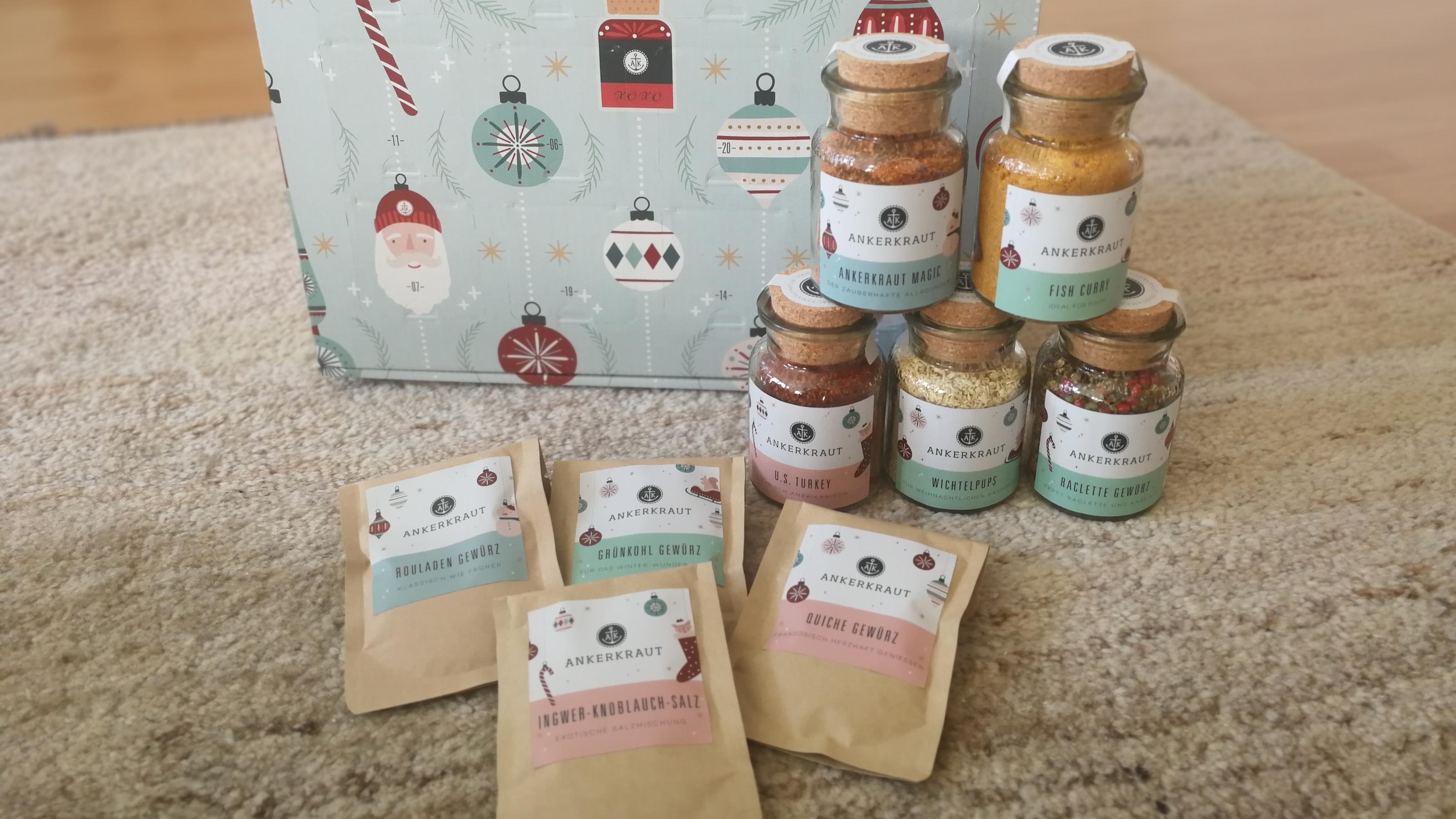 Ankerkraut Premium Adventskalender 2021 im Check: Das steckt drin! Ankerkraut Premium Adventskalender