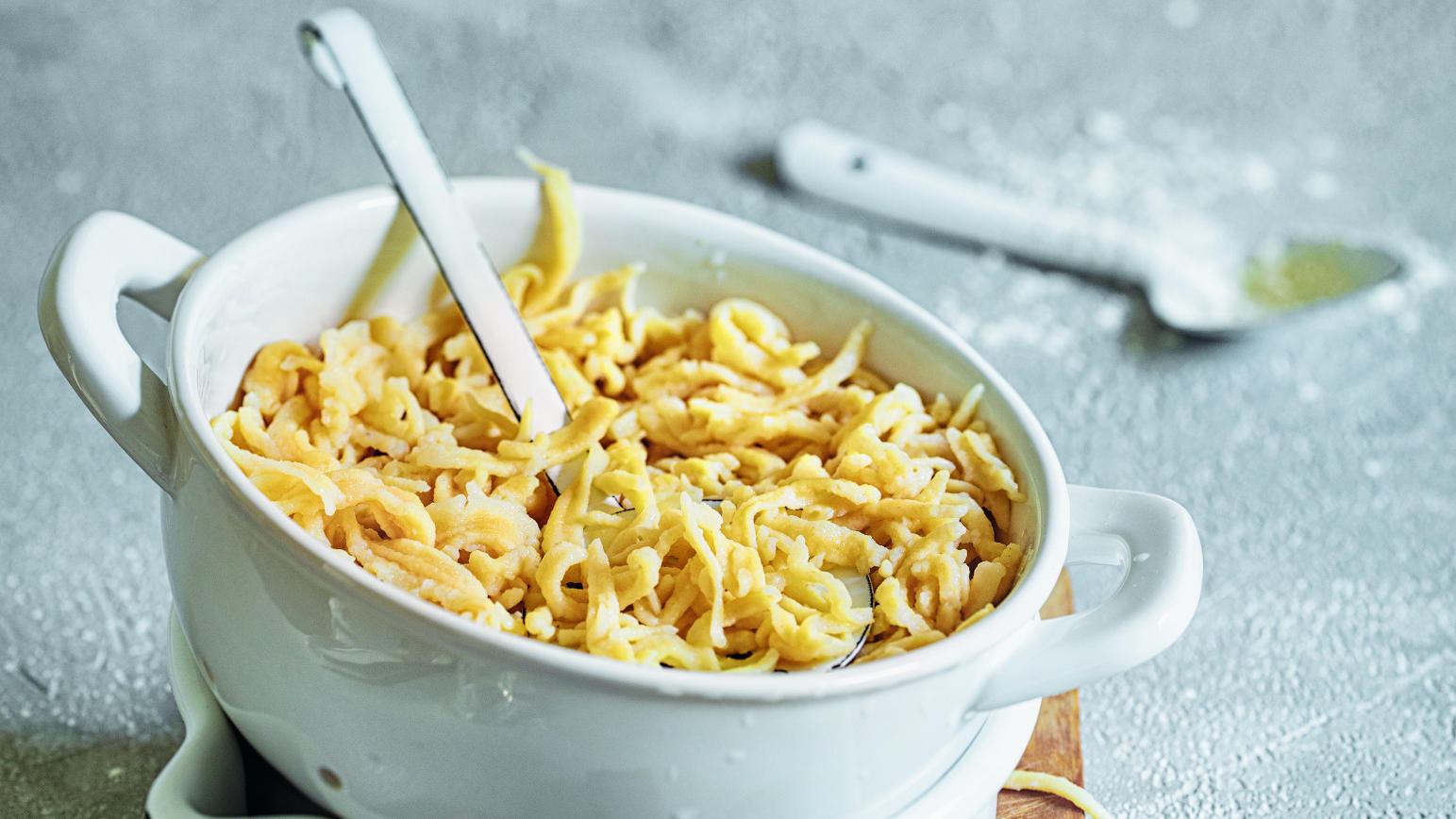 Glutenfreie Hausmannskost: So gelingen Spätzle und Flammkuchen auch ohne Weizen Glutenfreie Spätzle sind richtig lecker - man braucht nur das richtige Rezept