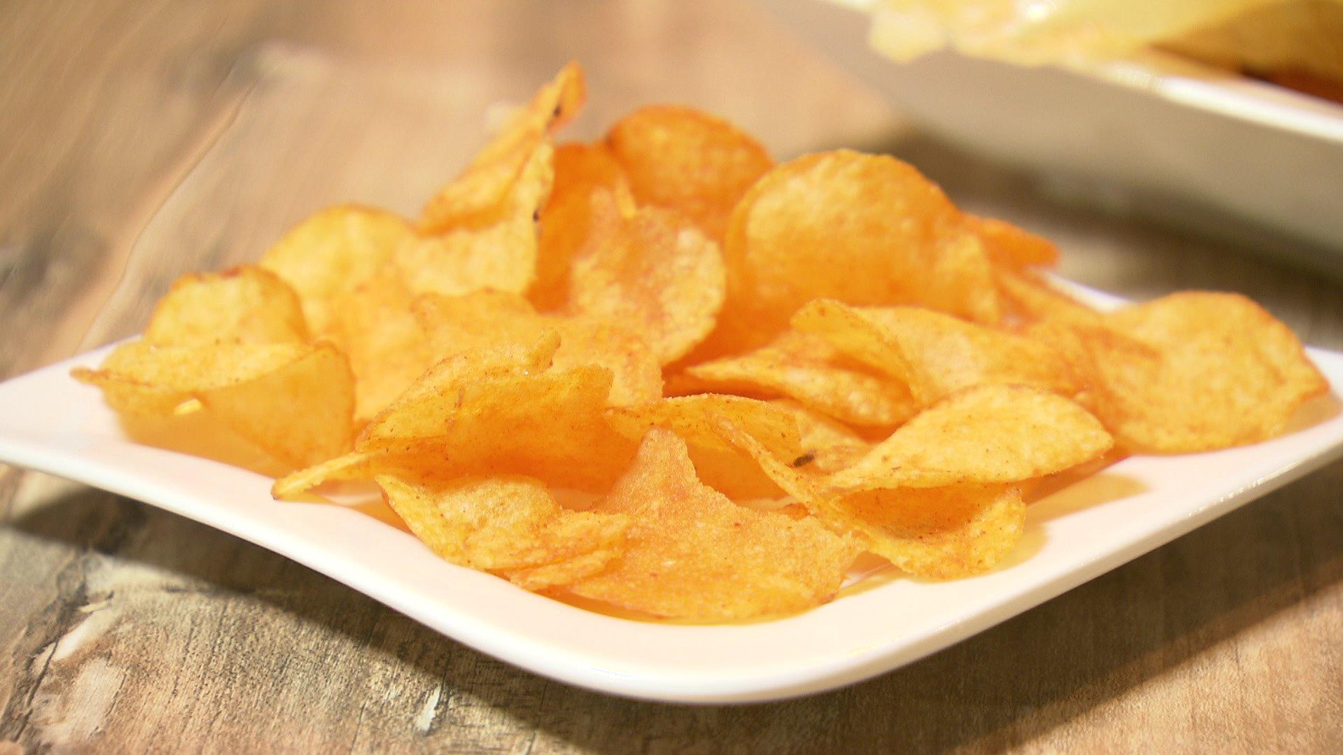Unsere Chips sehen doch sehr lecker aus - und so schmecken sie auch!