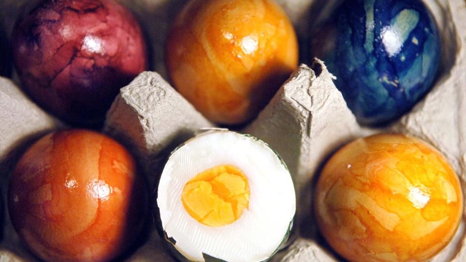 Ostereier übrig? Nicht wegwerfen, sondern verwerten! Ostereier verwerten