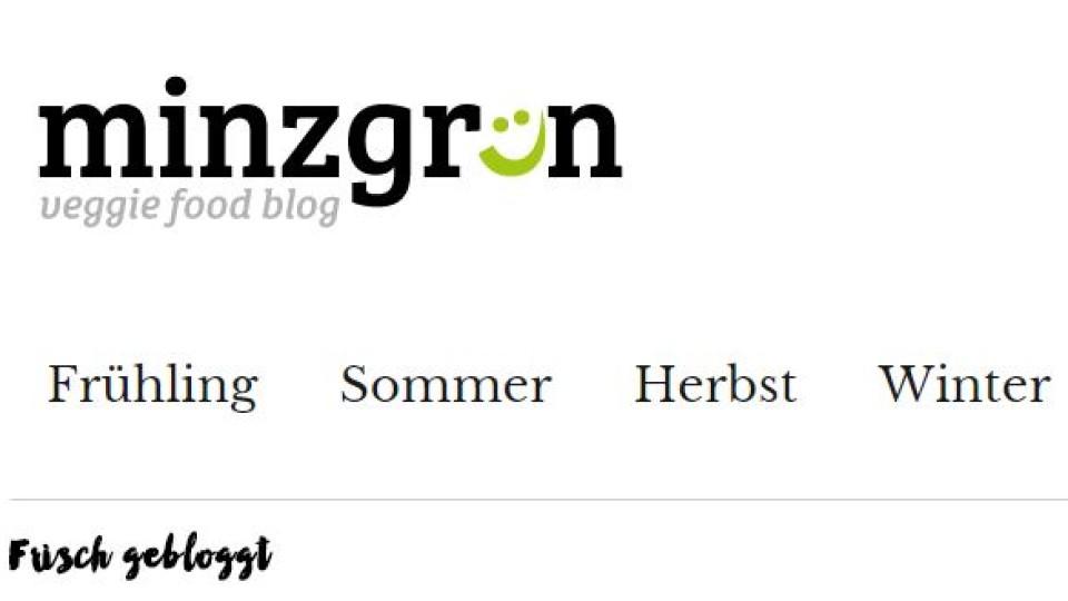Kochblog der Woche: "Minzgrün" Kochblog der Woche: Minzgrün