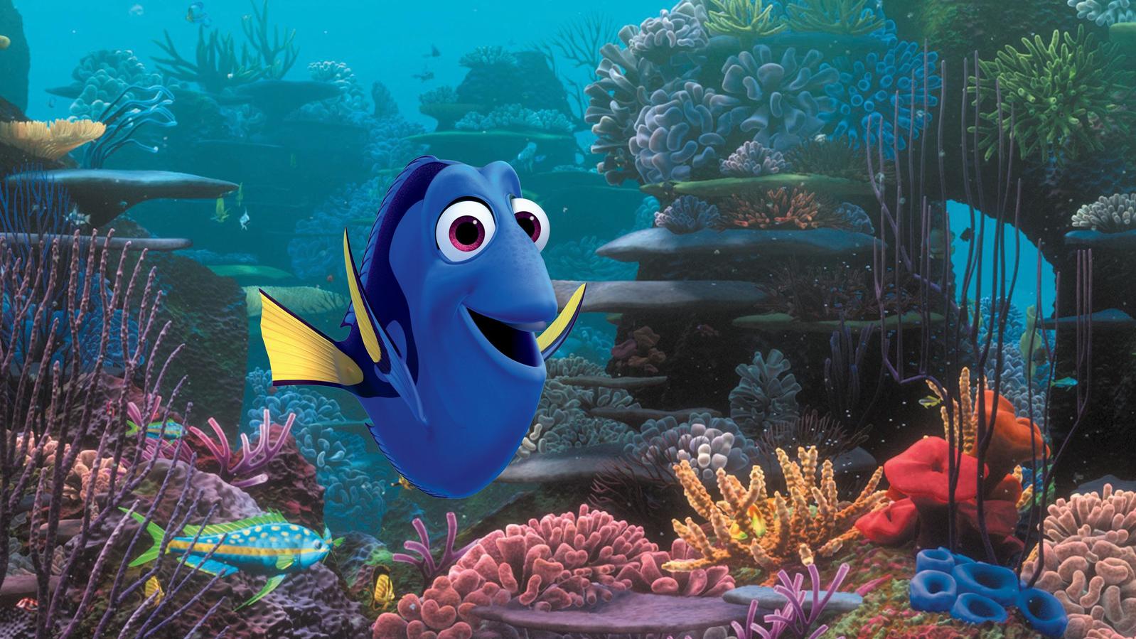 Findet-Dorie-Torte und andere Rezepte zum Kinostart Der Fisch Dorie in einer Szene des Films 'Findet Dorie' Foto: Disney/Pixar/dpa