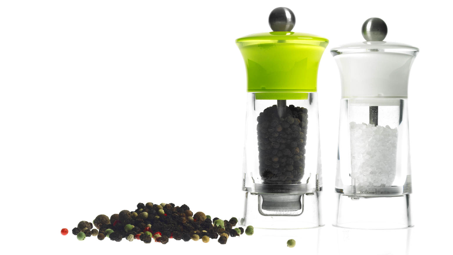 Die Gewürzmühle für frisch gemahlenes Salz, Pfeffer und Kräuter Gewürzmühlen für Salz und Pfeffer