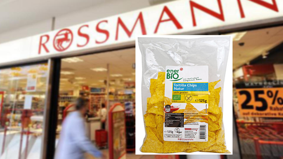 Nicht glutenfrei: Rossmann ruft Bio-Chips zurück Die Chips von Rossmann sind entgegen ihrer Kennzeichnung nicht glutenfrei.