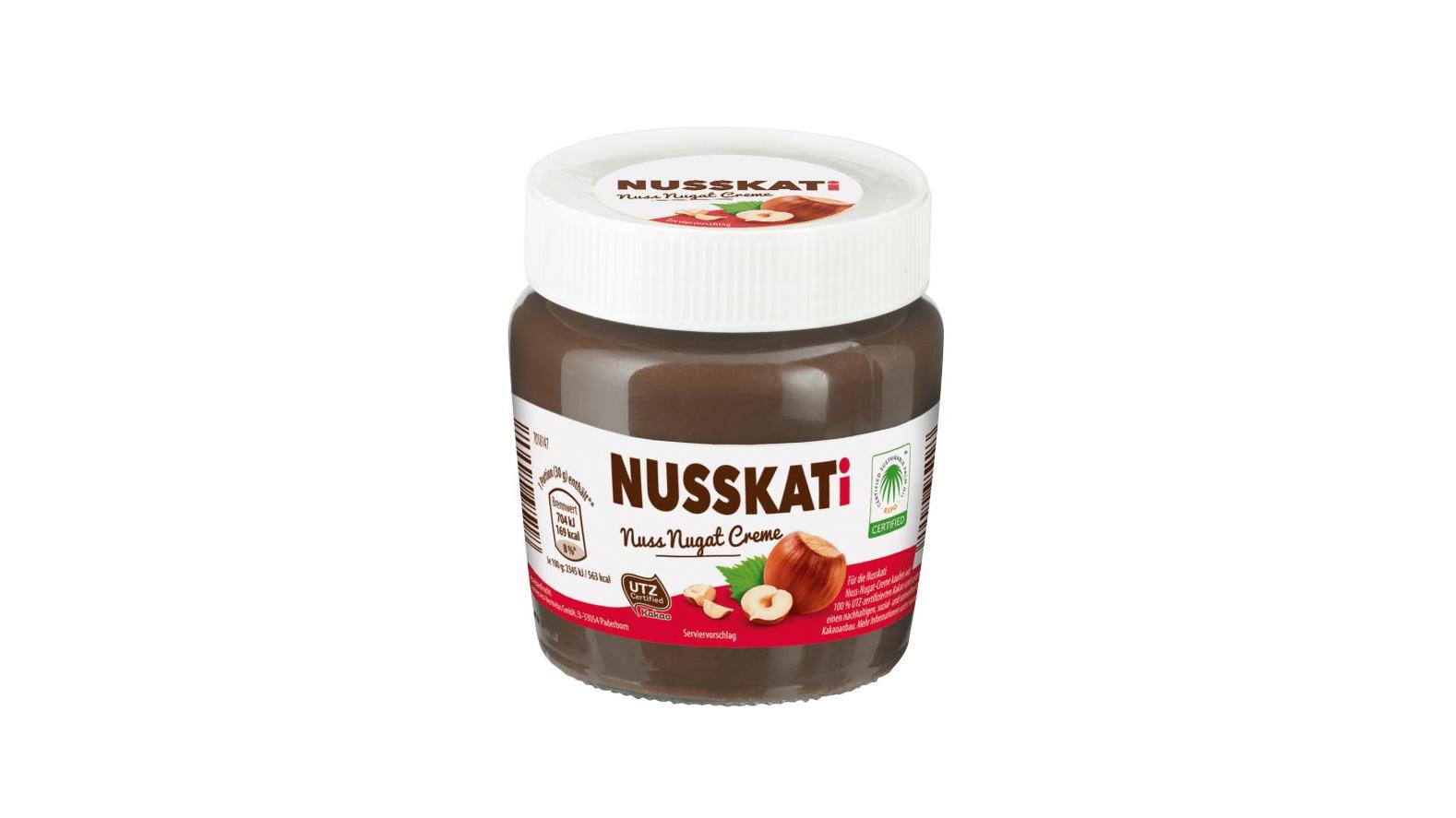 Aldi Nord verändert Rezeptur bei 'Nusskati'-Creme - Fans sind sauer wegen neuer Zutat Nusskati Aldi Nord
