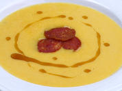 Kürbissuppe mit Kokosmilch