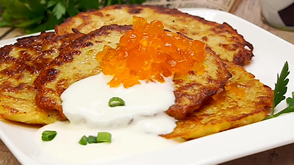 Russische Kartoffelpuffer