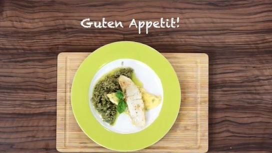 So geht der "Scharfe Heilbutt mit Reis" vom Profi