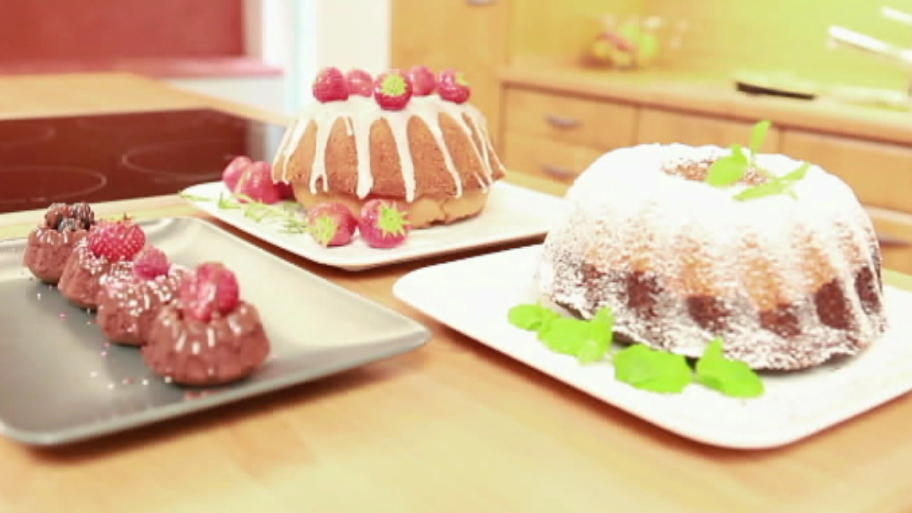 Ein Teig – drei verschiedene Kuchen