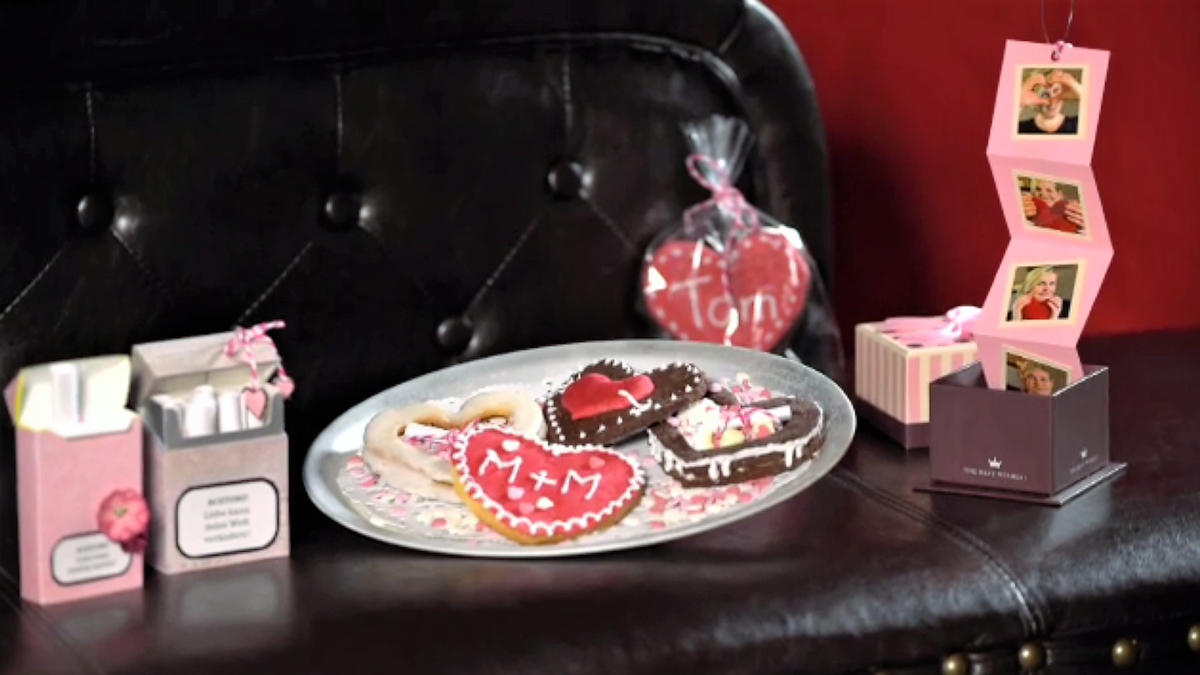 Drei süße DIY-Valentinstags-Geschenke