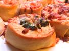 Schnelle Pizza-Schnecken