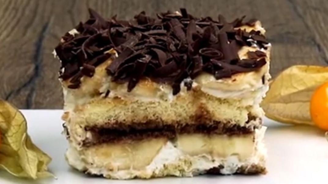 Tiramisu mit Bananenlikรถr Tiramisu mit Bananenlikรถr