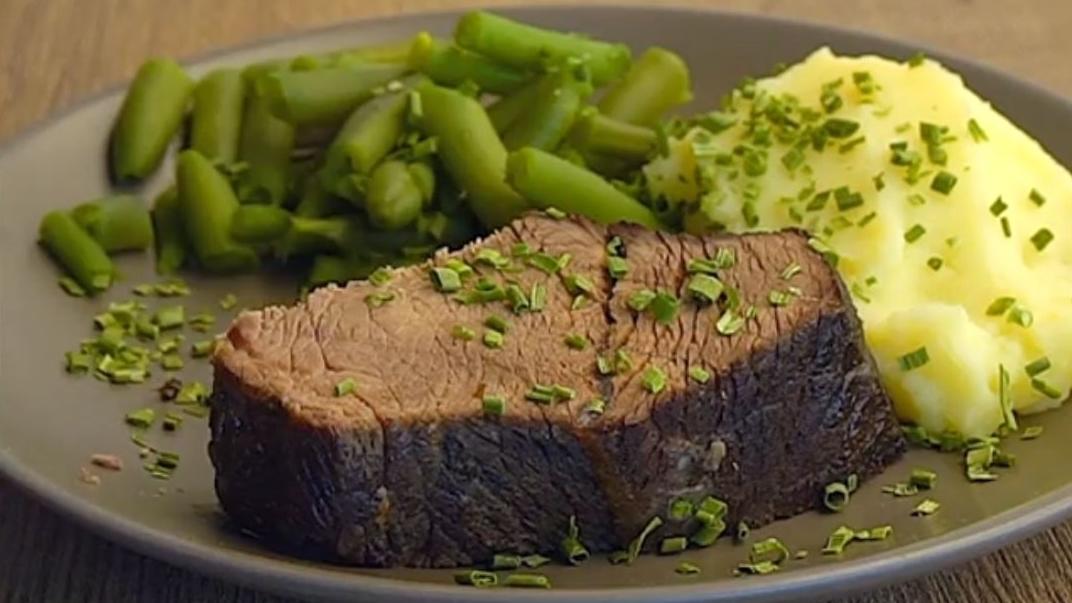 Schnell &amp; einfach: Rinderbraten - Rezept mit Video - kochbar.de