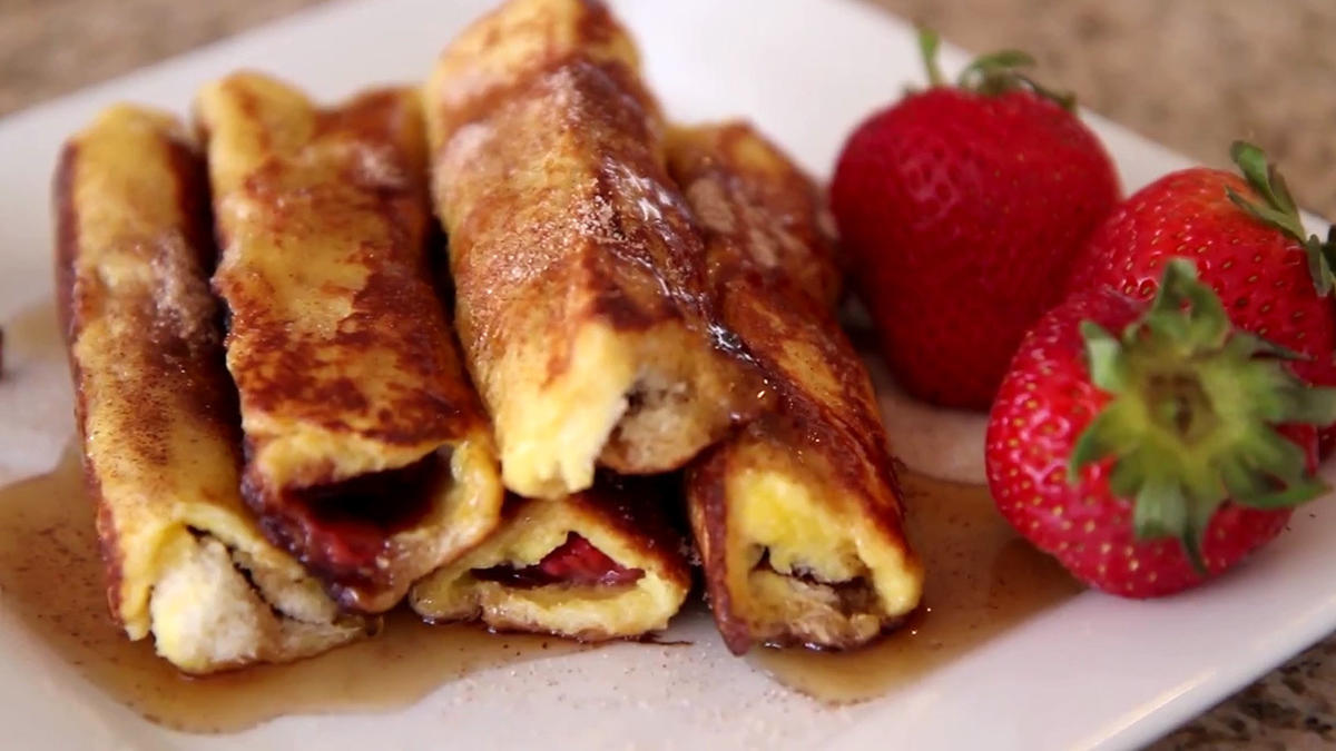 French Toast Roll Ups