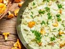 Hackfleisch-Pilz-Pfanne mit Schupfnudeln