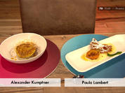 Schmetterlings-Schmalzwaffeln mit Aprikosen