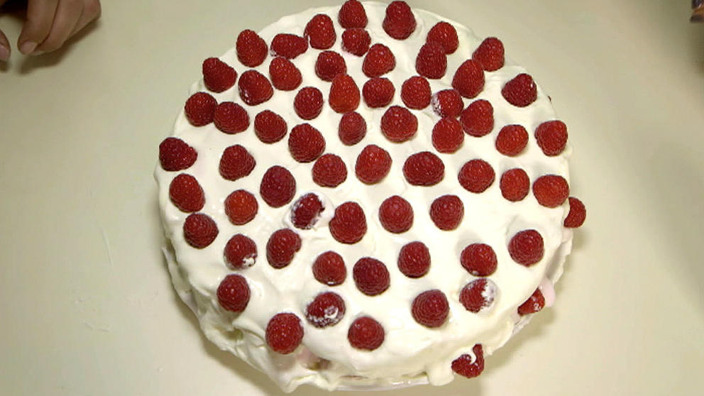 Lieblingsgericht: Himbeer-Eistorte Lieblingsgericht: Himbeer-Eistorte