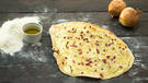 Schneller Flammkuchen ohne Hefe Schneller Flammkuchen ohne Hefe