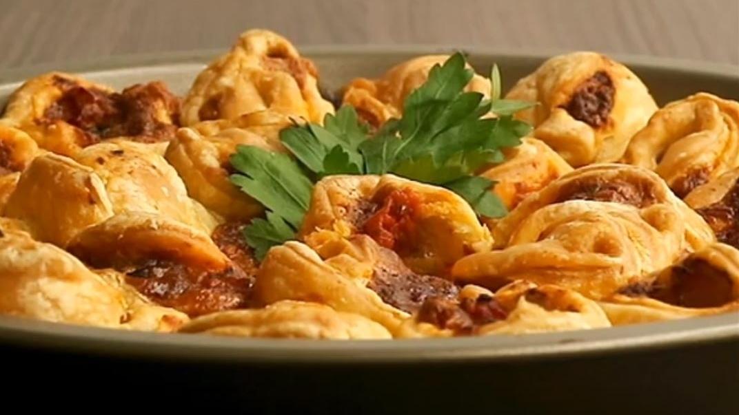 Pizzabrötchen-Roulette Pizzabrötchen-Roulette