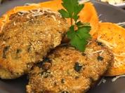 Schnitzel mit einer Parmesan-Panade