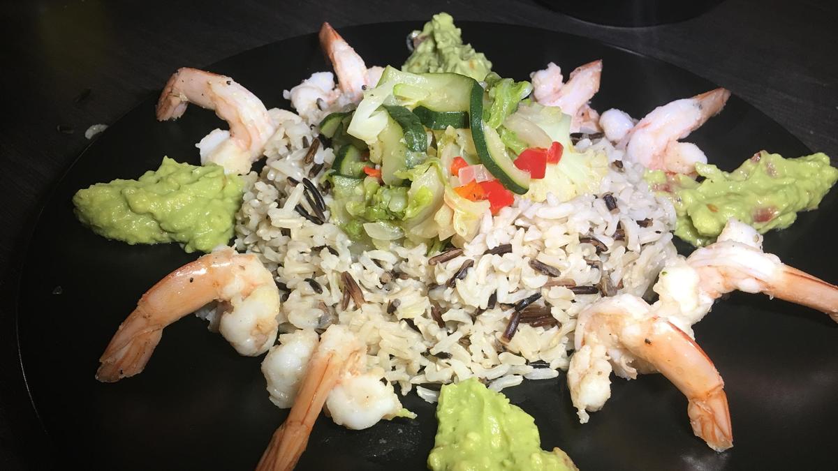 #Ernährung Rezept 4: Garnelen mit Gemüse & Reis #Ernährung Rezept 4: Garnelen mit Gemüse & Reis