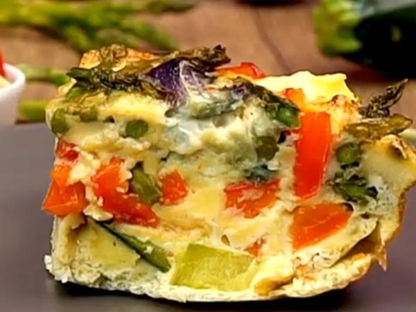 Gemüse Frittata - einfach - von Rezepte-Videos Gemüse Frittata - einfach - von Rezepte-Videos