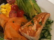#Ernährung Rezept 5: Lachs auf Salat