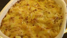 Unser Lieblingsgericht: Kartoffelgratin mit Speckwürfel Unser Lieblingsgericht: Kartoffelgratin mit Speckwürfel