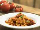 Pasta con sugo di salsiccia