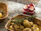Weihnachtsmarkt-Champignons