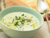 Käsesuppe mit Hackfleisch Käsesuppe mit Hackfleisch
