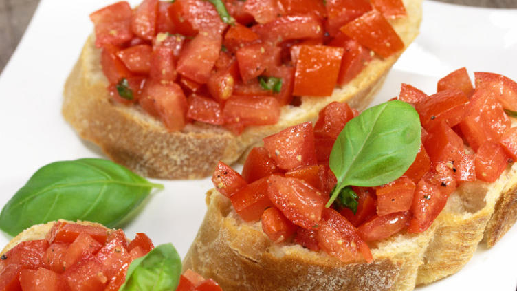 Bruschetta mit Tomaten