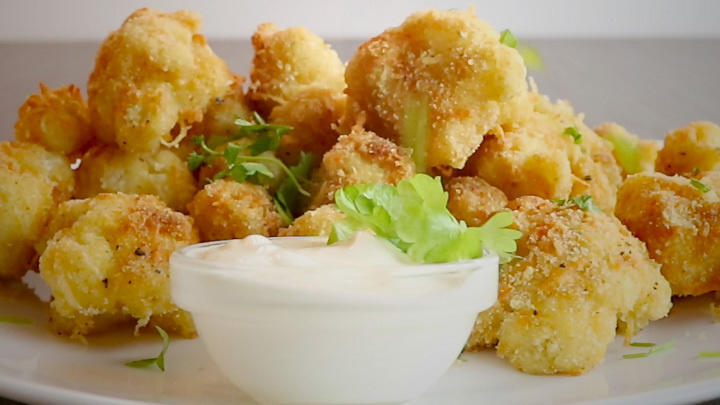 Käse-Blumenkohl-Nuggets Käse-Blumenkohl-Nuggets