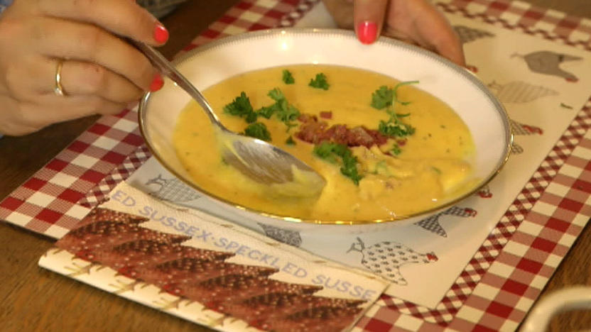 Kartoffelsuppe mit Speck selber kochen Kartoffelsuppe mit Speck selber kochen