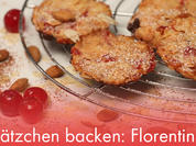 Plätzchen backen: Florentiner