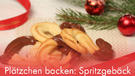 Plätzchen backen: Spritzgebäck