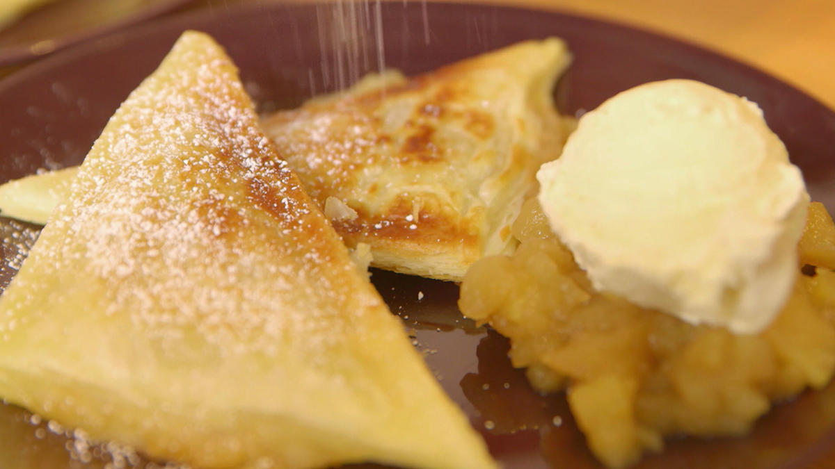 Schnelle Apfeltaschen aus dem Sandwichmaker Schnelle Apfeltaschen aus dem Sandwichmaker