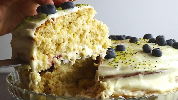 Zitronen-Heidelbeer-Torte Zitronen-Heidelbeer-Torte