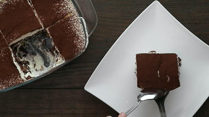 Süße Schokolasagne