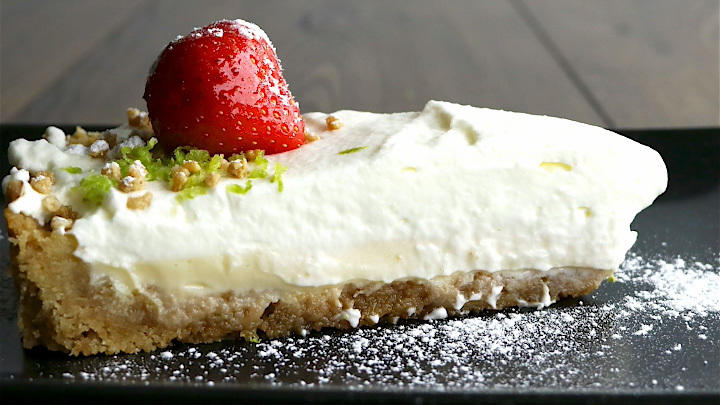 Frischer Limetten-Cheesecake