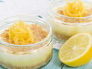 Cheesecake-Törtchen und Schichtdessert