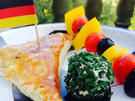 Lieblingsgericht: Schwarz-Rot-Gold-Spieße und Co.