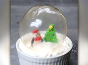 Schneekugel-Dessert in Perfektion