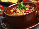 Chili con Carne mit Ingwer und Rindergulasch