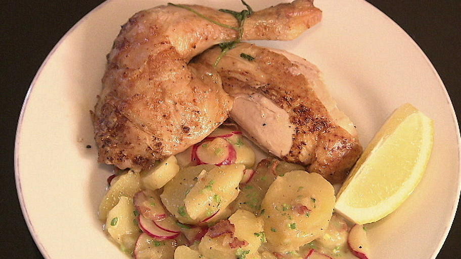Brathendl mit Hendl und Hähnchen - Rezept mit Video - kochbar.de